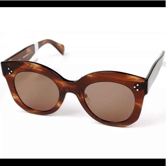 Celine Accessories - Celine Tortise Sun Glasses cl 41443